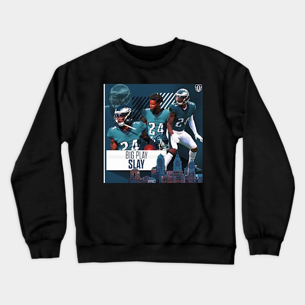 Big Play Slay Crewneck Sweatshirt by Eagles Unfiltered